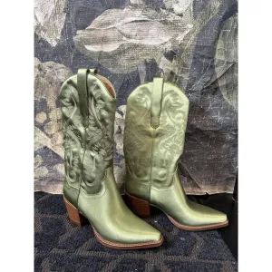 New Free People JEFFREY CAMPBELL Dagget Western Boots Size 8