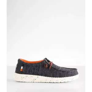 NEW HEY DUDE kid's wally sox shoes in ocean blue
