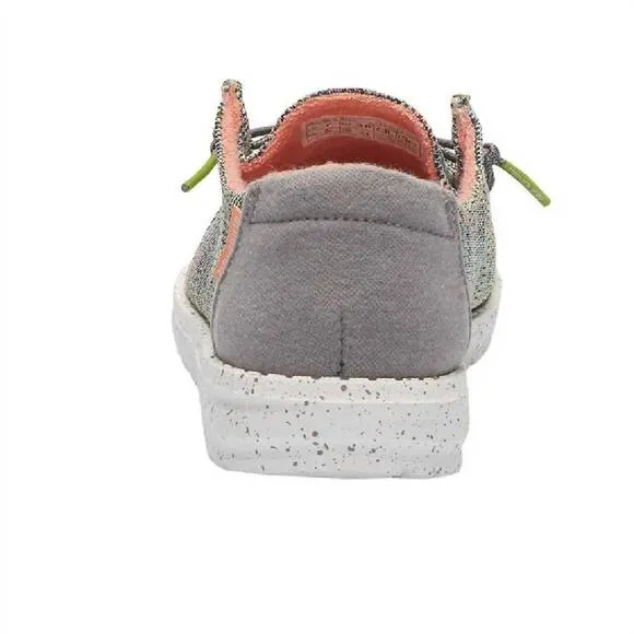 NEW HEY DUDE kid's wendy shoes in peacock pink