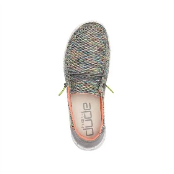 NEW HEY DUDE kid's wendy shoes in peacock pink