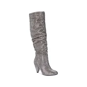 NEW INC International Concepts Studded Boots  Women shows |  Pewter | 5, 5.5, 6