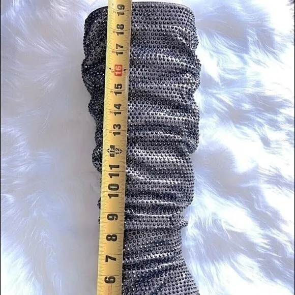 NEW INC International Concepts Studded Boots  Women shows |  Pewter | 5, 5.5, 6