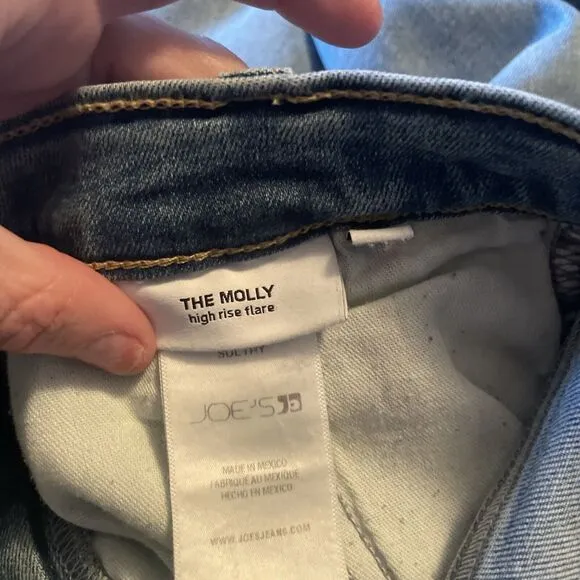 NEW JOE’S Jeans The Molly High Rise FlareTrouser - Sultry Womens Size 25