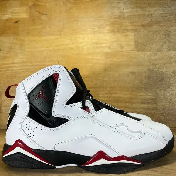 NEW Jordan True Flight Mens Sz 11.5 Shoes Sneakers Varsity Red Black 342964-160