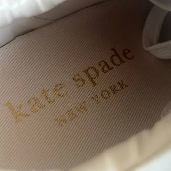 NEW Kate Spade Ace Leopard Lace-Up Low Top Sneakers w/Extra Shoe Lace, Size 11