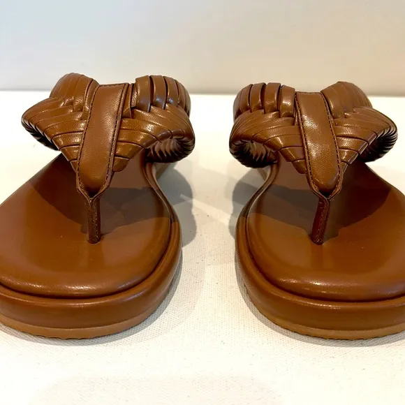 New KELSI DAGGERTidal Sandals in Cognac
