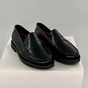 New List🌹NWT Rockport Men’s Classic Modern Prep Black Leather Penny Loafer Shoes