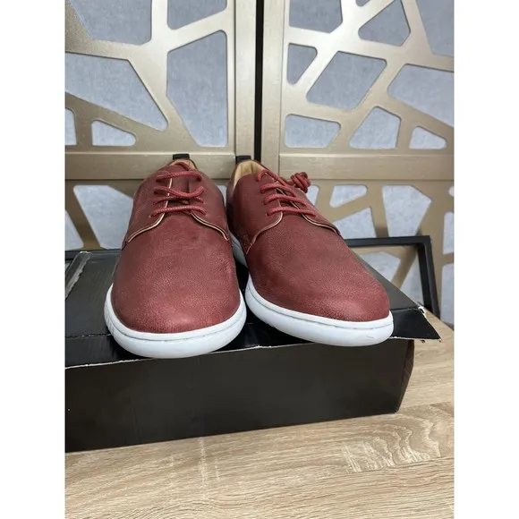 New MARC JOSEPH NEW YORK Columbia Leather Sneaker men red 11.5 Oxford Shoes Casu
