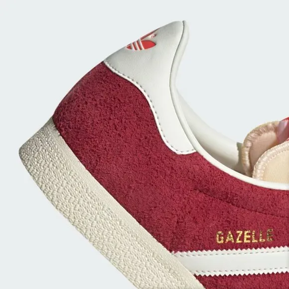 [NEW] Men's adidas Gazelle Shoes 'Team Victory Red' IF9652