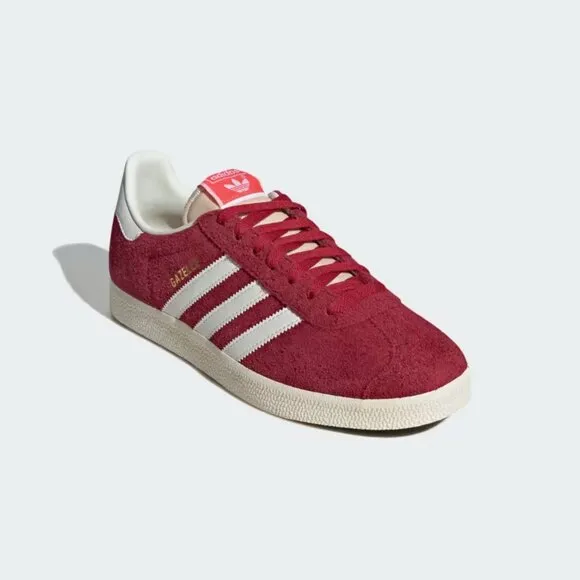 [NEW] Men's adidas Gazelle Shoes 'Team Victory Red' IF9652