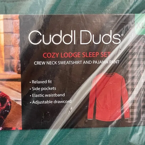 NEW Men’s Cozy Winter Pajama Set Size XL