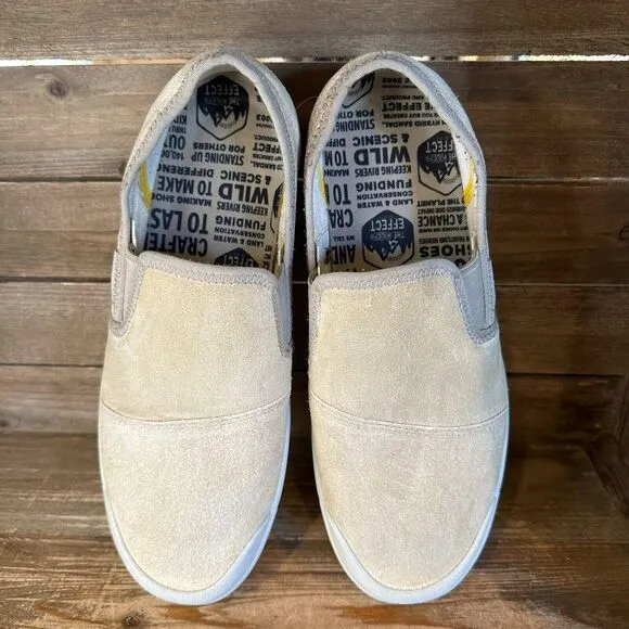 New Mens Keen Eldon Harvest Beige Suede Sneakers Shoes Slip On Walking Size 12 M
