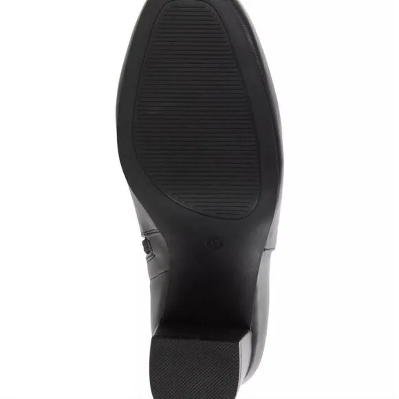 New MIA Women's Carla Boots black bootie Carla features a chic square toe zipper