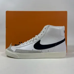 New Nike Blazer Mid 77 Vintage Black/White BQ6806-100 NIB
