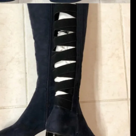 New Nine West eltynn over knee suede boots