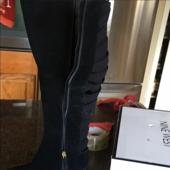 New Nine West eltynn over knee suede boots