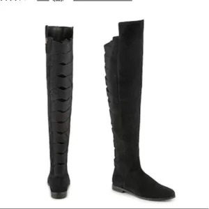 New Nine West eltynn over knee suede boots