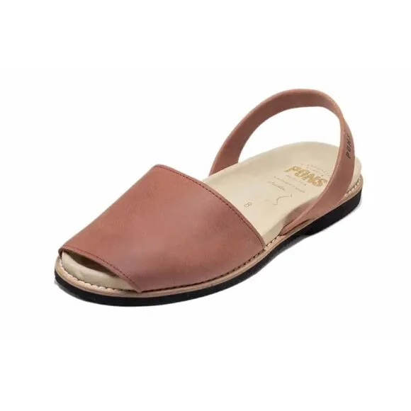 NEW NWT Pons Classic Brown Leather Shoes Sandals