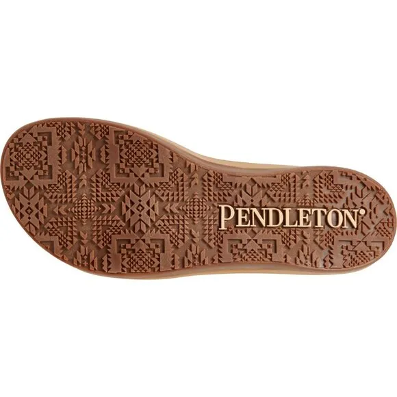 NEW Pendleton Glacier National Park Slide Sandals For Women in white 254