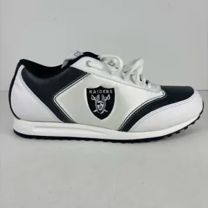 new Reebok vintage NFL White Passion Women's 9.5 US Oakland Raiders 2005 Rare