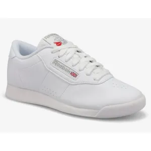 NEW! Reebok Womens 8 Classic Princess White Leather Running Shoes Sneakers