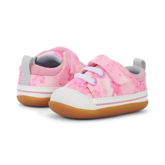 NEW SEE KAI RUN baby girl stevie first (infant/toddler) walker shoe in pink