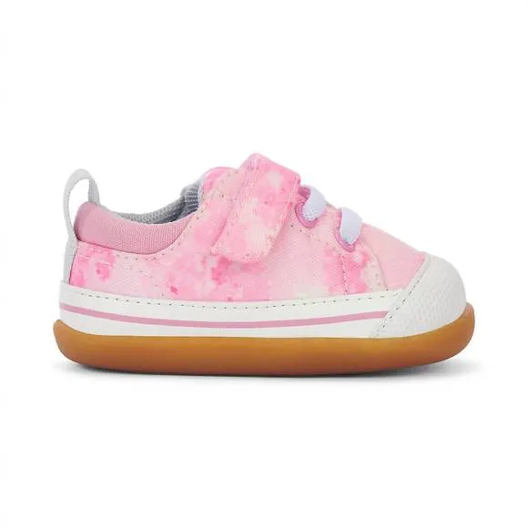 NEW SEE KAI RUN baby girl stevie first (infant/toddler) walker shoe in pink