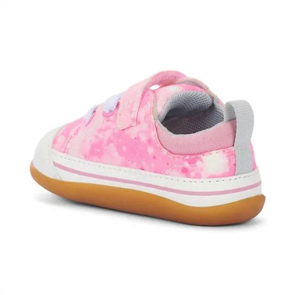 NEW SEE KAI RUN baby girl stevie first (infant/toddler) walker shoe in pink