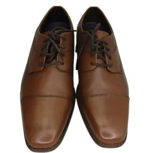 NEW Size 9.5 Johnston &amp; Murphy Mens Archer Oxford Shoe Dress Cap Toe