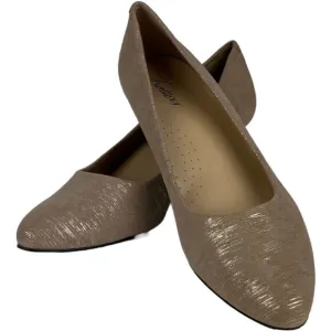 New Trotters Women Shoes US 10 Kitten Heel Pumps Kiera Tan Gold Pointed Toes