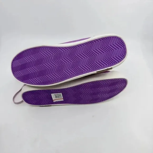 NEW UGG High-Top Sneaker Shoes Lace-Up Side-Up Canvas Upper Purple Womens 6W