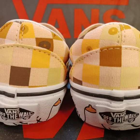 New VANS Classic Slip On Breast Cancer Awareness Checkerboard Shoes