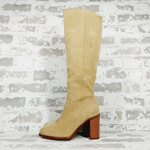 NEW Vince Camuto x Fashion Pearlanie Jackson Tall Shaft Leather Boots i764