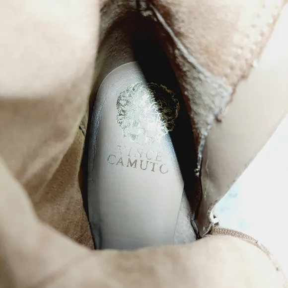 NEW Vince Camuto x Fashion Pearlanie Jackson Tall Shaft Leather Boots i764