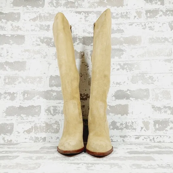 NEW Vince Camuto x Fashion Pearlanie Jackson Tall Shaft Leather Boots i764