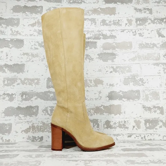 NEW Vince Camuto x Fashion Pearlanie Jackson Tall Shaft Leather Boots i764