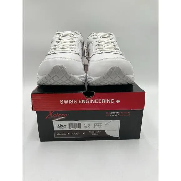 NEW Xelero Genesis X32101 Men's Walking Shoes White US Size 14 NIB