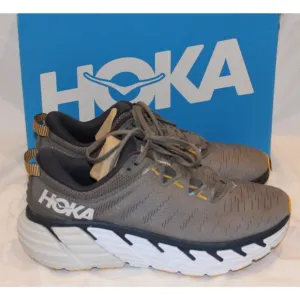 NIB Hoka One Men's Graviota 3 Running Athletic Sneakers GRAY SZ 9.5