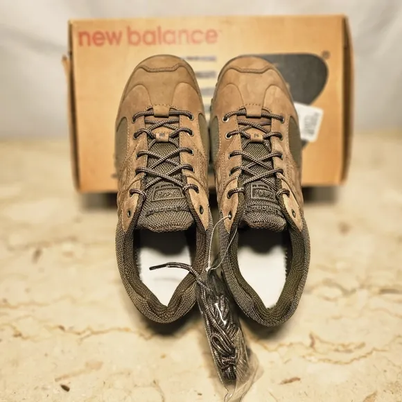 NIB New Balance Mens 746 Brown Hiking Walking Leather Suede Shoes 7.5 4E XWide