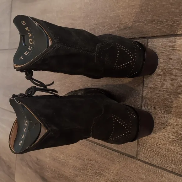 NIB Tecovas Olive Suede Dakota Boots SZ 8.5