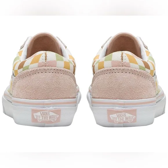 NIB [Vans] Old Skool Shoe Sneaker Tennis Shoes in Multi/True White Kids Sz 12.0