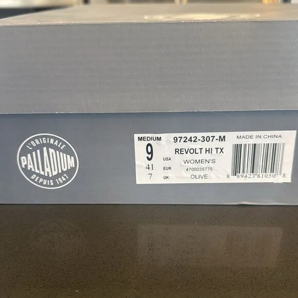 NIB Palladium Revolt High TX in Olive