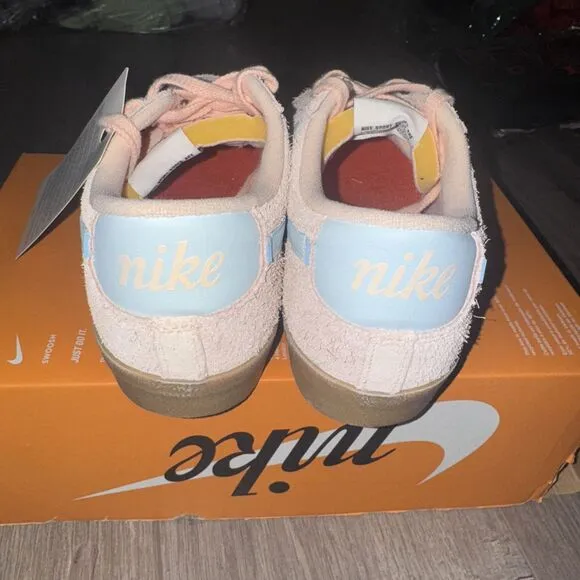 Nike 77 Low Blazer Womens Size 10.5 Crimson Tint Vintage Shoes Sneakers