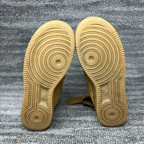 Nike AF1 Air Force 1 High LV8 Wheat Youth GS Size 6.5Y 807617-701 Kids Shoes