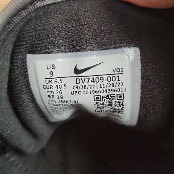 Nike Air Adjust Force 2023 Black Vivid Purple DV7409-001 Women Size 9 NEW RARE