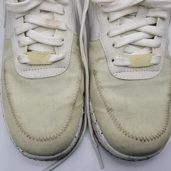 Nike Air Force 1 Crater Summit White Sneakers Shoes Womens Size 6.5 - CT1986-100