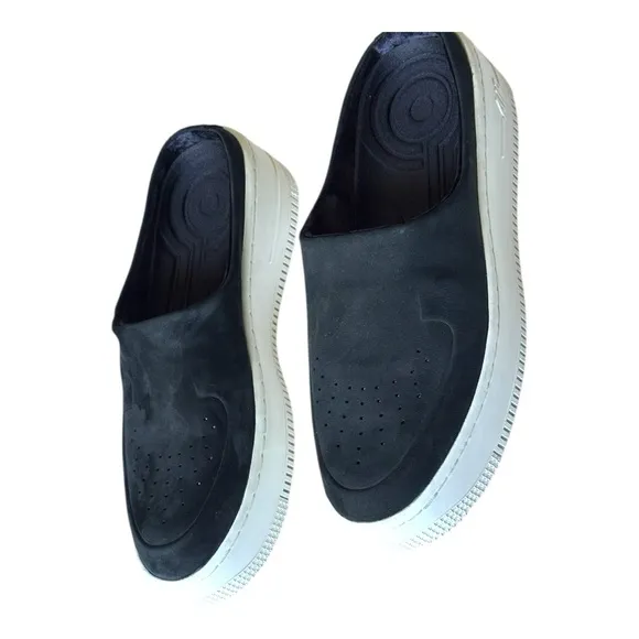 Nike Air Force 1 Lover XX Premium slip on mule NWOB Black/Black/Sail | 6.5