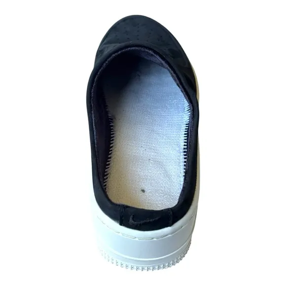 Nike Air Force 1 Lover XX Premium slip on mule NWOB Black/Black/Sail | 6.5