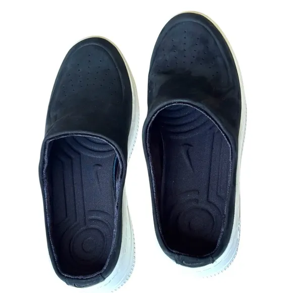 Nike Air Force 1 Lover XX Premium slip on mule NWOB Black/Black/Sail | 6.5