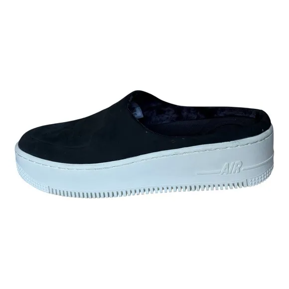 Nike Air Force 1 Lover XX Premium slip on mule NWOB Black/Black/Sail | 6.5